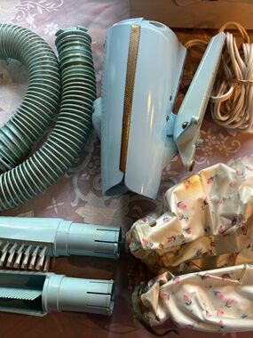 Vintage Ronson Beauty Trio Hairdryer in Case 1966